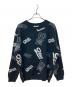 TENBOX（テンボックス）の古着「OG Logo Jacquard Sweater」｜ブラック