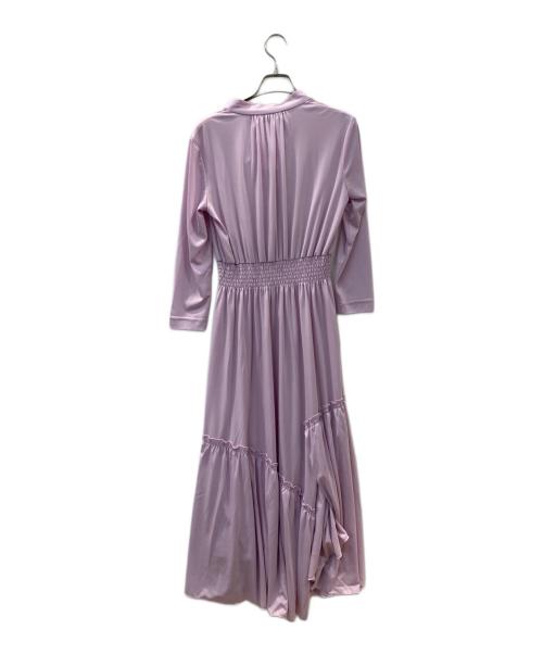 CORCOVADO（コルコバード）CORCOVADO (コルコバード) ウエストシャーリングボウタイワンピース ピンク サイズ:36 未使用品の古着・服飾アイテム