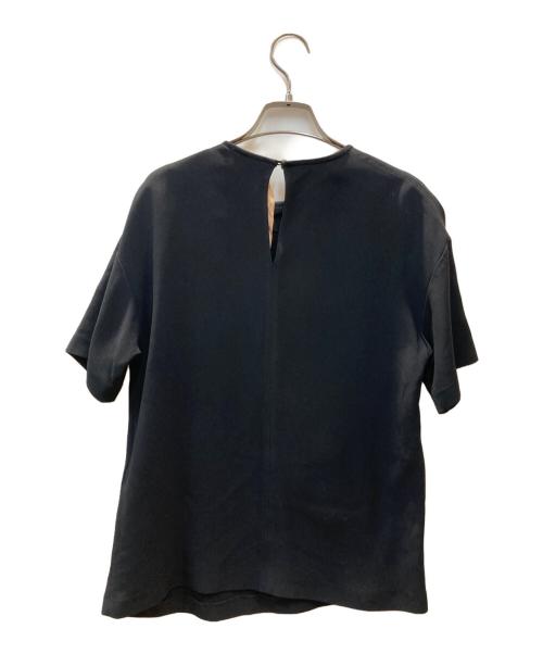N°21（ヌメロヴェントゥーノ）N°21 (ヌメロヴェントゥーロ) S/Sブラウス ブラック サイズ:38の古着・服飾アイテム
