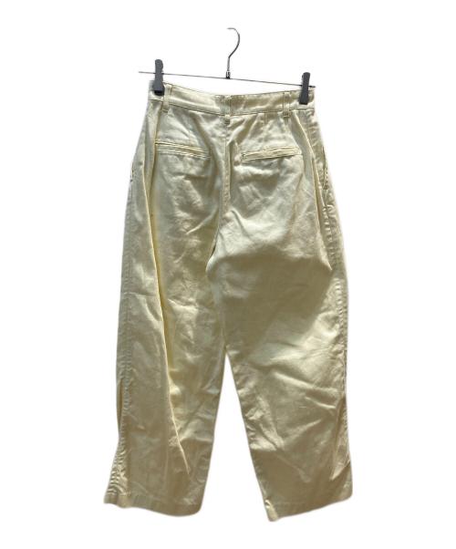 RHC Ron Herman（アールエイチシー ロンハーマン）RHC Ron Herman (アールエイチシー ロンハーマン) タックパンツ イエロー サイズ:Sの古着・服飾アイテム