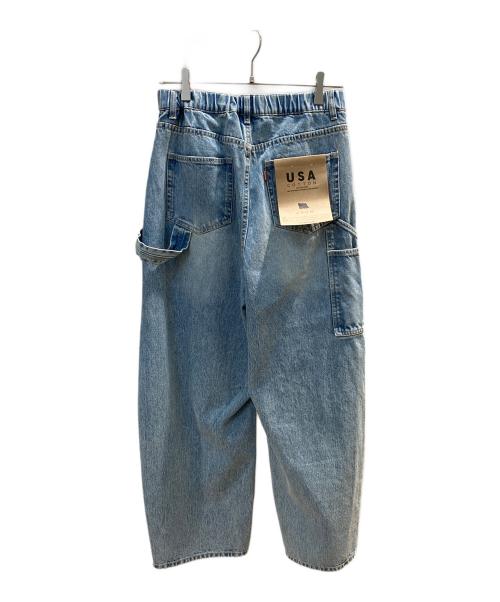 CPCM（シーピーシーエム）CPCM (シーピーシーエム) ペインターパンツ インディゴ サイズ:L 未使用品の古着・服飾アイテム