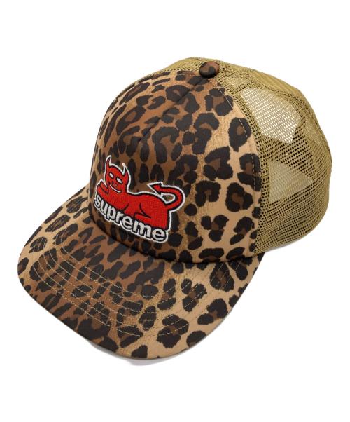 SUPREME（シュプリーム）SUPREME (シュプリーム) Toy Machine Mesh Back 5-Panel ベージュ×ブラウンの古着・服飾アイテム