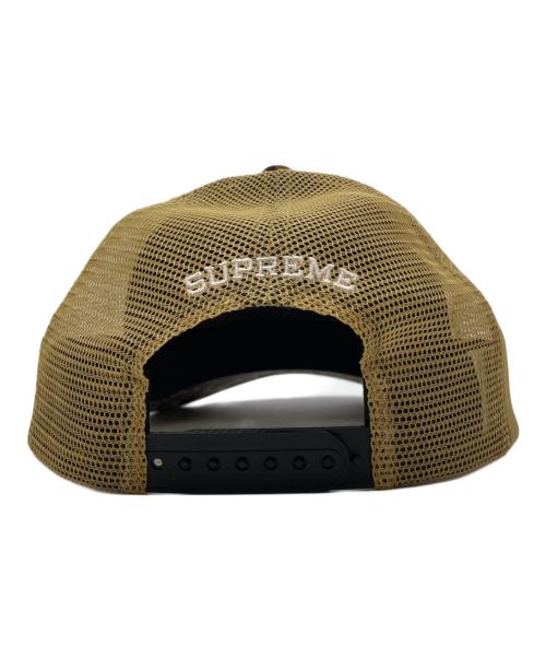 SUPREME（シュプリーム）SUPREME (シュプリーム) Toy Machine Mesh Back 5-Panel ベージュ×ブラウンの古着・服飾アイテム