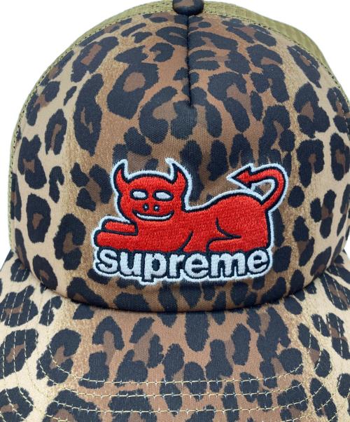 SUPREME（シュプリーム）SUPREME (シュプリーム) Toy Machine Mesh Back 5-Panel ベージュ×ブラウンの古着・服飾アイテム