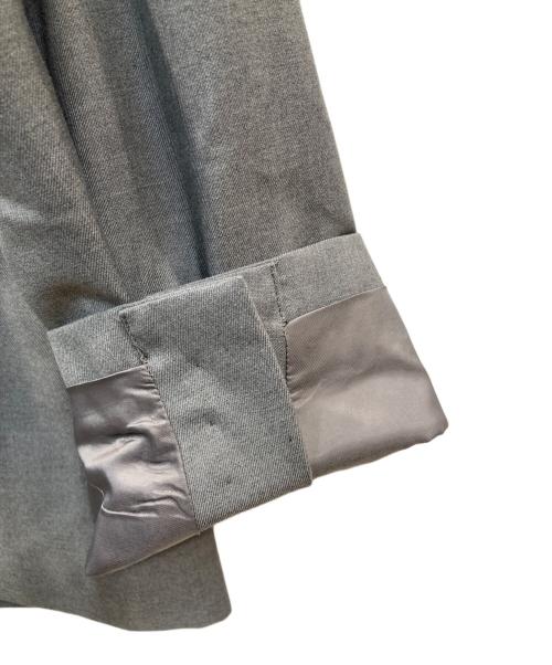 HER LIP TO（ハーリップトゥ）Her lip to (ハーリップトゥ) Twill Oversized Jacket グレー サイズ:Sの古着・服飾アイテム