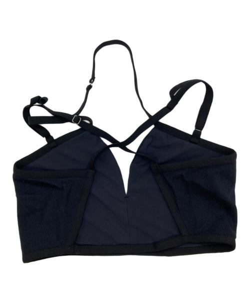 FUMIE=TANAKA（フミエタナカ）FUMIE=TANAKA (フミエタナカ) cross bustier ブラック サイズ:FREEの古着・服飾アイテム