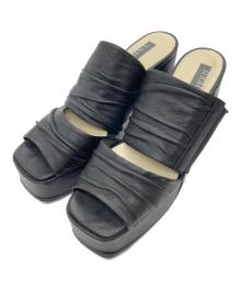 UNTISHOLD（アンチショルド）の古着「AVA サンダル」｜ブラック