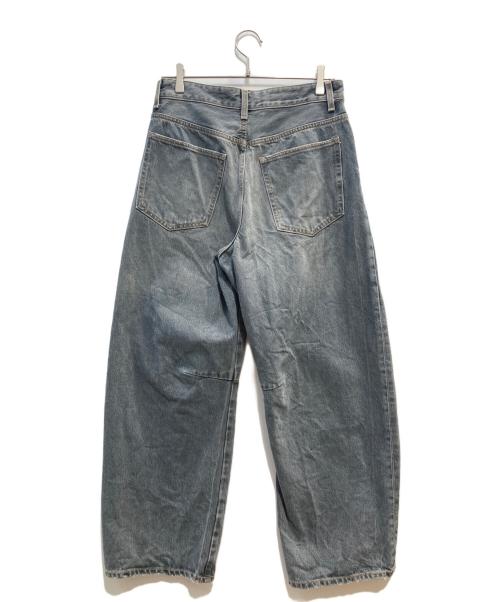 ZARA（ザラ）ZARA (ザラ) バギーバルーン ミッドライズジーンズ インディゴ サイズ:6の古着・服飾アイテム