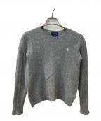 POLO RALPH LAURENポロ・ラルフローレン）の古着「カシミヤ混ニット」｜グレー