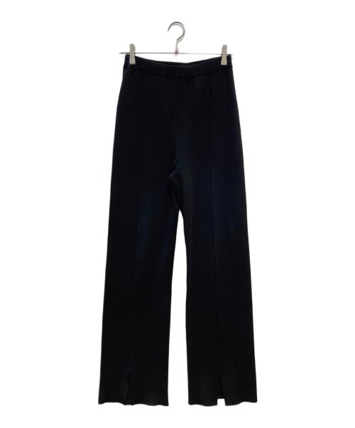 UN3D.（アンスリード）UN3D. (アンスリード) ミニマルニットパンツ ブラック サイズ:36の古着・服飾アイテム