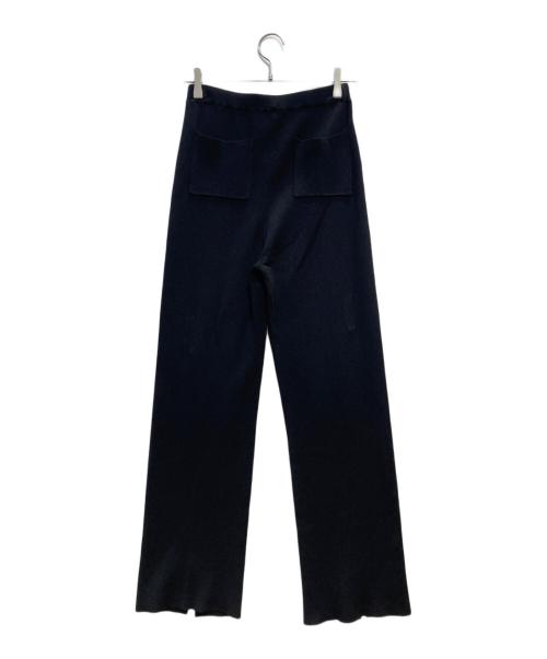 UN3D.（アンスリード）UN3D. (アンスリード) ミニマルニットパンツ ブラック サイズ:36の古着・服飾アイテム