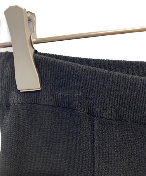 UN3D.（アンスリード）UN3D. (アンスリード) ミニマルニットパンツ ブラック サイズ:36の古着・服飾アイテム