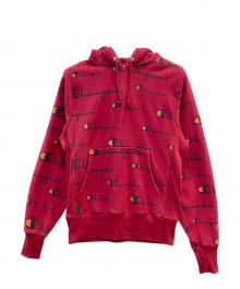 Champion REVERSE WEAVE（チャンピオン リバース ウィーブ）の古着「パーカー」｜レッド