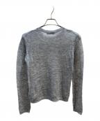 Nobleノーブル）の古着「ファインアルパカウールシアーニット」｜グレー