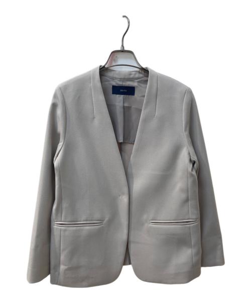 SHIPS（シップス）SHIPS (シップス) ウーリッシュツイルジャケット ベージュ サイズ:36の古着・服飾アイテム