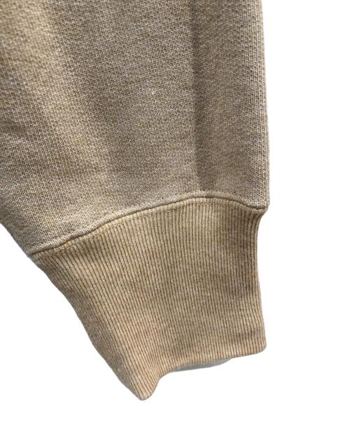 FRAMeWORK（フレームワーク）FRAMeWORK (フレームワーク) Champion (チャンピオン) ハーフジップスウェット ベージュ サイズ:Mの古着・服飾アイテム