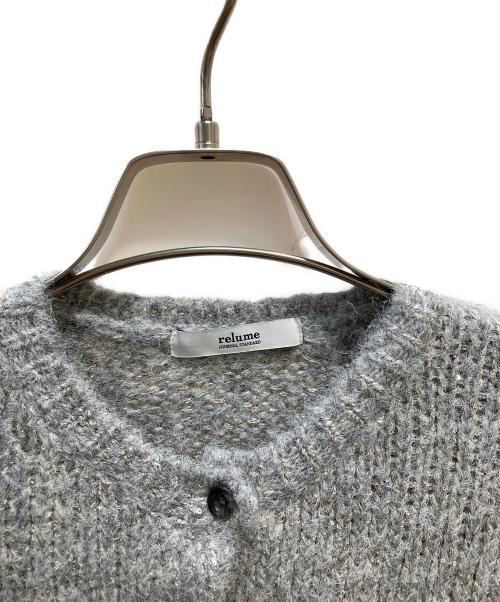 JOURNAL STANDARD relume（ジャーナルスタンダード レリューム）JOURNAL STANDARD relume (ジャーナルスタンダード レリューム) ニットカーディガン グレー サイズ:Fの古着・服飾アイテム