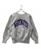 Championチャンピオン）の古着「90's アーチロゴスウェット」｜グレー