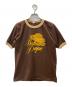 VINTAGE（ヴィンテージ）の古着「リンガーT」｜ブラウン