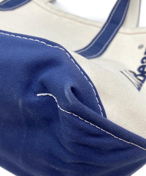 L.L.Bean（エルエルビーン）L.L.Bean (エルエルビーン) キャンバストートバッグ アイボリーの古着・服飾アイテム