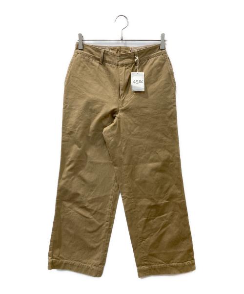 45R（フォーティファイブ・アール）45R (フォーティファイブ・アール) パンツ ベージュ サイズ:2 未使用品の古着・服飾アイテム