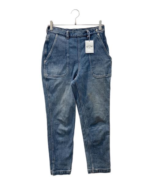 45R（フォーティファイブ・アール）45R (フォーティファイブ・アール) デニムパンツ ネイビー サイズ:M 未使用品の古着・服飾アイテム