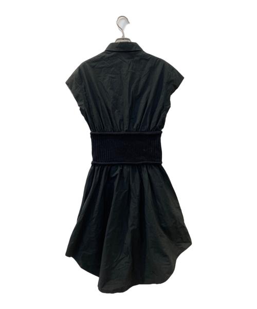T by ALEXANDER WANG（ティーバイアレキサンダーワン）T by ALEXANDER WANG (ティーバイアレキサンダーワン) Washed Cotton Poplin Shirtdress ブラック サイズ:US 4の古着・服飾アイテム