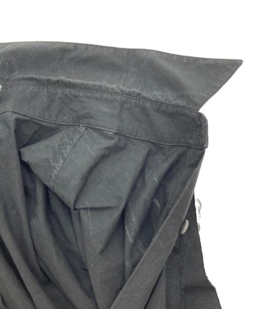 T by ALEXANDER WANG（ティーバイアレキサンダーワン）T by ALEXANDER WANG (ティーバイアレキサンダーワン) Washed Cotton Poplin Shirtdress ブラック サイズ:US 4の古着・服飾アイテム