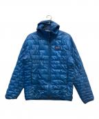 Patagoniaパタゴニア）の古着「マイクロ・パフ・フーディー」｜ブルー