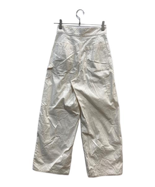 MACPHEE（マカフィー）MACPHEE (マカフィー) コットンリネンパンツ ベージュ サイズ:34の古着・服飾アイテム