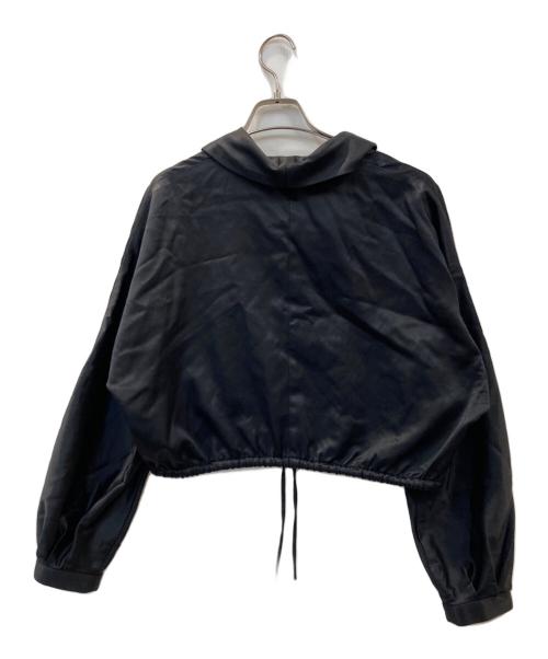 ROPE（ロペ）ROPE (ロペ) シャイニーサテンブラウス ブラック サイズ:FREEの古着・服飾アイテム