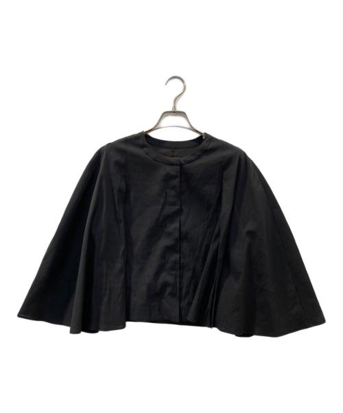 ROPE（ロペ）ROPE (ロペ) シアーケープカーディブラウス ブラック サイズ:Fの古着・服飾アイテム