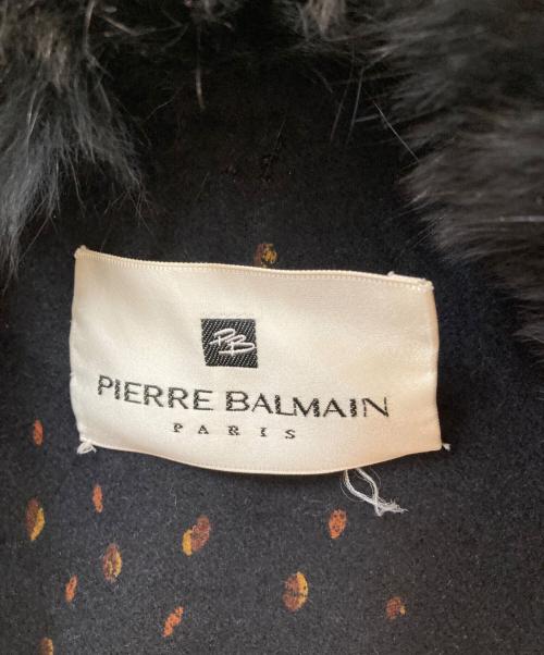 PIERRE BALMAIN（ピエール バルマン）PIERRE BALMAIN (ピエール バルマン) ポンチョ ブラック サイズ:-の古着・服飾アイテム