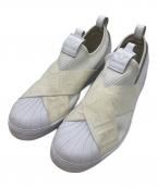 adidasアディダス）の古着「SS SLIPON W スーパースタースリッポン」｜アイボリー
