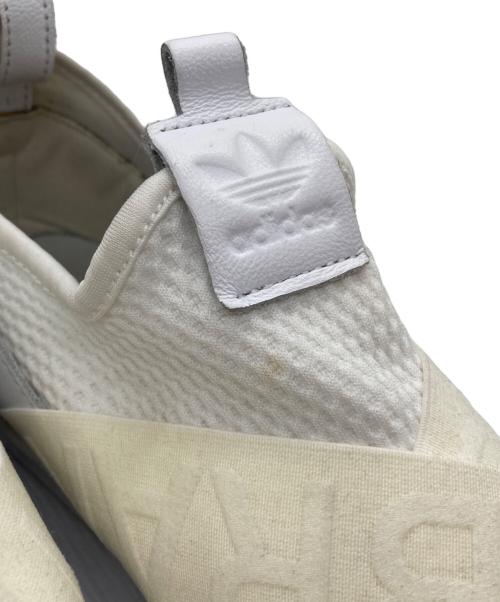 adidas（アディダス）adidas (アディダス) SS SLIPON W スーパースタースリッポン アイボリー サイズ:27cmの古着・服飾アイテム