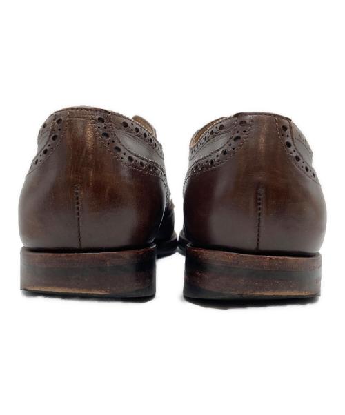 Jalan Sriwijaya（ジャランスリウァヤ）Jalan Sriwijaya (ジャランスリウァヤ) ウィングチップシューズ ブラウン サイズ:8の古着・服飾アイテム