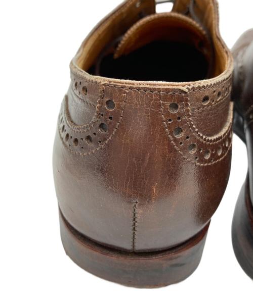 Jalan Sriwijaya（ジャランスリウァヤ）Jalan Sriwijaya (ジャランスリウァヤ) ウィングチップシューズ ブラウン サイズ:8の古着・服飾アイテム