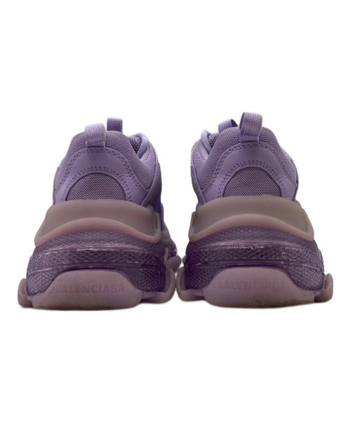 BALENCIAGA（バレンシアガ）BALENCIAGA (バレンシアガ) TRIPLE S バイオレット サイズ:24.5cmの古着・服飾アイテム