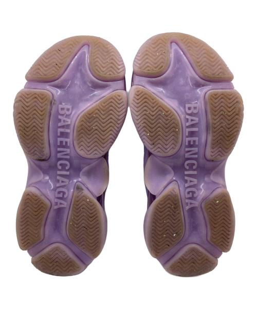 BALENCIAGA（バレンシアガ）BALENCIAGA (バレンシアガ) TRIPLE S バイオレット サイズ:24.5cmの古着・服飾アイテム