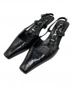 GUCCIグッチ）の古着「サンダル」｜ブラック