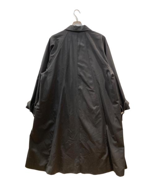 NO ID.（ノーアイディー）NO ID. (ノーアイディー) ダブルブレストBIGロングコート ブラック サイズ:ONEの古着・服飾アイテム