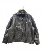 rarelizeレアリゼ）の古着「リバーシブルPUレザーフリースジャケット」｜ブラック