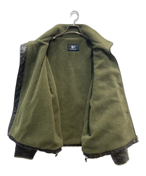 rarelize（レアリゼ）rarelize (レアリゼ) リバーシブルPUレザーフリースジャケット ブラック サイズ:Mの古着・服飾アイテム