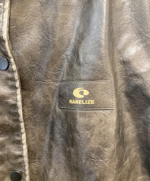 rarelize（レアリゼ）rarelize (レアリゼ) リバーシブルPUレザーフリースジャケット ブラック サイズ:Mの古着・服飾アイテム