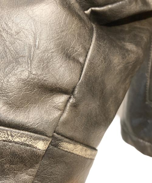 rarelize（レアリゼ）rarelize (レアリゼ) リバーシブルPUレザーフリースジャケット ブラック サイズ:Mの古着・服飾アイテム