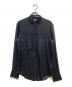 T by ALEXANDER WANG（ティーバイアレキサンダーワン）の古着「シルクシャツ」｜ブラック