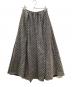 HER LIP TO (ハーリップトゥ) Tweed Flocked Dot Long Skirt グレー サイズ:M：6000円