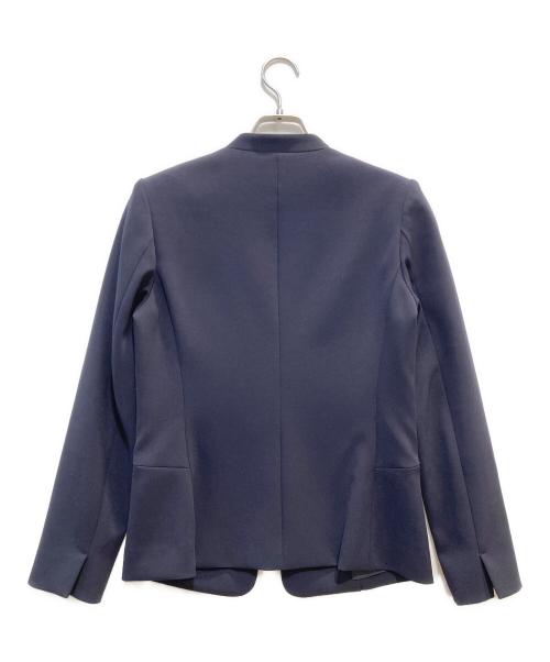 PLST（プラステ）PLST (プラステ) ノーカラージャケット ネイビー サイズ:Sの古着・服飾アイテム