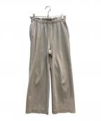 BALLSEYボールジィ）の古着「ジャージーステッチ イージーストレートパンツ」｜ベージュ