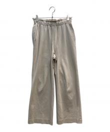 BALLSEY（ボールジィ）の古着「ジャージーステッチ イージーストレートパンツ」｜ベージュ